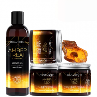 Bursztynowy pakiet wszystkich produkt&oacute;w Amber Treat