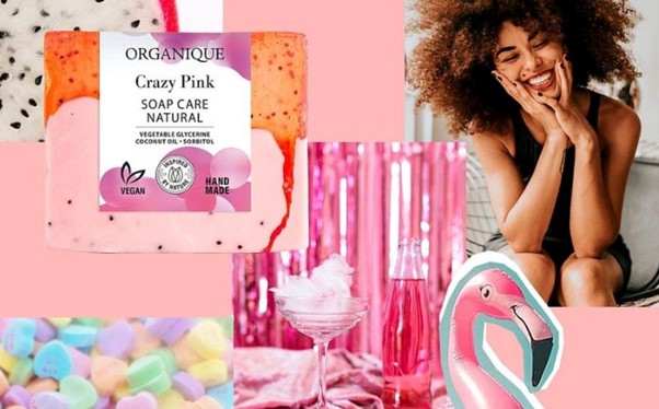 Mydło naturalnie pielęgnujące Crazy Pink