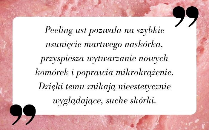 Peeling ust
