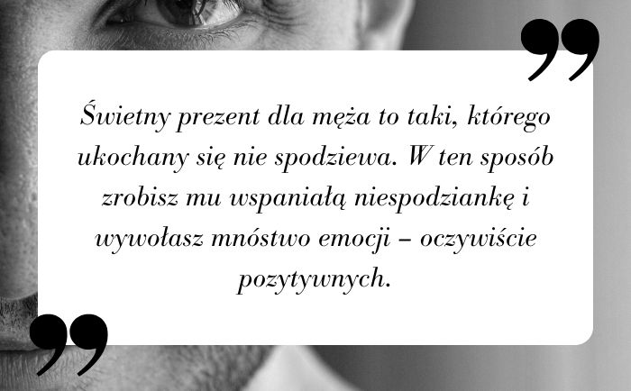 Prezenty dla męża