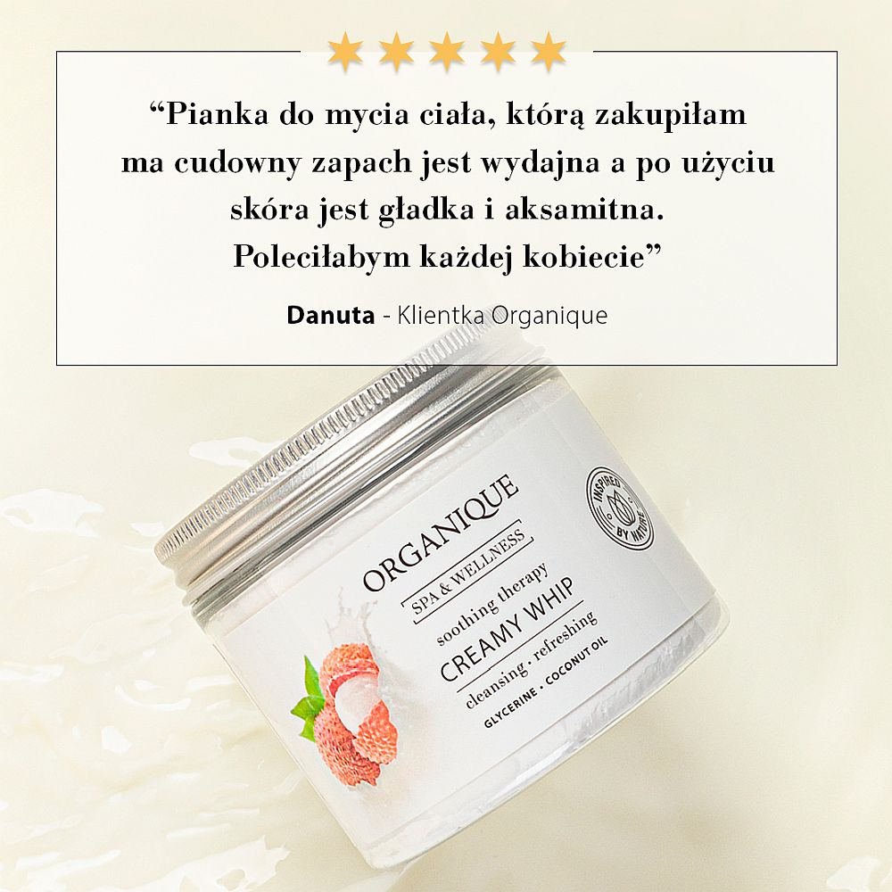 Delikatna pianka do mycia ciała